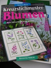 Kreuzstichmuster blumen zählv gebraucht kaufen  Genderkingen