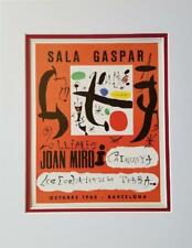 Joan miro llibres for sale  Ocala