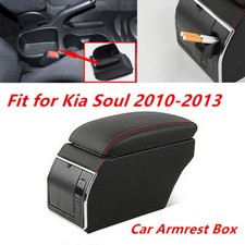 Apoio de braço de carro compatível com Kia Soul 2010 2011 2012 2013 caixa de console central automático com USB, usado comprar usado  Enviando para Brazil
