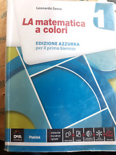 Matematica colori vol. usato  Genova