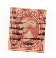 Lussemburgo 1852 effigie usato  Roma