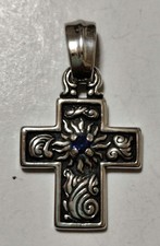 Cruz de parede BWL Bill couro grande canal de onda com pingente de pedra comprar usado  Enviando para Brazil