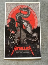 James hetfield signed for sale  Pompano Beach