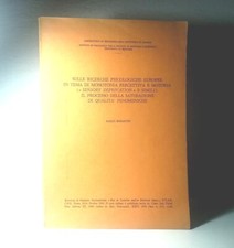 Sulle ricerche psicologiche usato  Italia