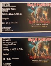 Iron maiden konzert gebraucht kaufen  Münchberg