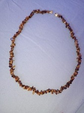 Kette halskette tigeraugen gebraucht kaufen  Sinzig