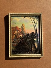 Vintage framed silhouette for sale  Lancaster