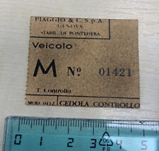 Cedola qualità piaggio usato  Rivoli