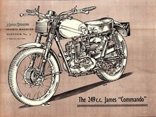 249cc james commando for sale  SIDCUP