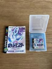 Usado, Game Boy Color Pokemon versão cristal com manual de instruções comprar usado  Enviando para Brazil