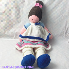 Usado, Boneca de pelúcia grande retrô de malha brinquedo macio 24" comprar usado  Enviando para Brazil