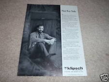 Klipsch klipschorn annuncio usato  Spedire a Italy