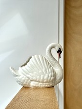 Vintage ceramic swan for sale  TAUNTON