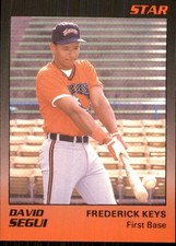 David Segui 1989 Star Frederick Keys #21 RC Frederick Keys *AutographDen* comprar usado  Enviando para Brazil