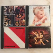LOT of 4 VAN HALEN CDs Fair Warning + 1984 + Diver Down + Balance comprar usado  Enviando para Brazil