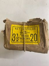Box brass countersunk for sale  LEICESTER