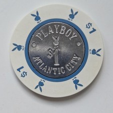 Playboy Casino Atlantic City NJ US$ 1 mesa de fichas de plástico para jogos usada muito bom estado comprar usado Playboy Casino Atlantic City NJ US$ 1 mesa de fichas de plástico para jogos usada muito bom estado comprar usado  Enviando para Brazil