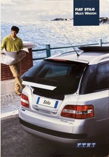 Fiat Stilo Multiwagon Prospekt Brochure Depliant 01/2003 dick comprar usado  Enviando para Brazil