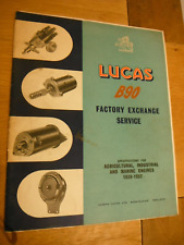 1939 1957 lucas for sale  CHESTERFIELD