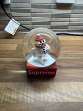 Supreme snowman snowglobe for sale  NEWMARKET