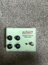 Benson germanium preamp for sale  PETERHEAD