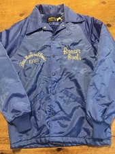 Jaqueta Swingster Vintage Masculina S Bass Masters Azul Barcos de Pesca Ranger 1982 comprar usado  Enviando para Brazil