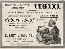 Pubblicita 1905 macchina usato  Biella