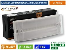 Lampada emergenza esterno usato  Caserta