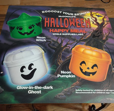 Mcdonald halloween pails for sale  Montgomery