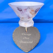 Frosted art glass for sale  PULBOROUGH