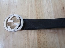 Gucci interlocking buckle for sale  THORNTON HEATH