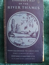 Stanford map river for sale  SCARBOROUGH