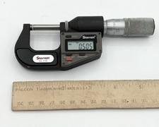 Micrômetro digital eletrônico LS Starett Tools 3732 0-1" USADO + comprar usado  Enviando para Brazil