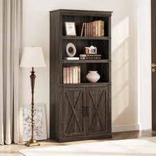 Farmhouse bookcases doors for sale  Ashford