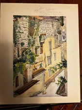 Aquarelle colle loup d'occasion  Soisy-sous-Montmorency