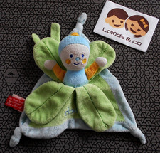 Doudou plat fleur d'occasion  Saint-Gilles-Croix-de-Vie
