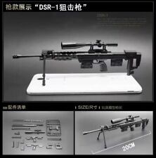 Modelo de rifle sniper GF4-2 escala 1/6 DSR-1 MODO para bonecos de ação 12" brinquedos comprar usado  Enviando para Brazil