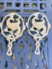 Antique brass flat for sale  MARKET DRAYTON