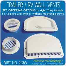 Trailer vents white for sale  Findlay