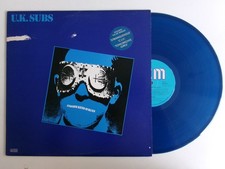 UK SUBS ANOTHER KIND OF BLUES GEM GEMLP 100 CHARLIE HARPER PUNK INNER BLUE VINYL comprar usado  Enviando para Brazil