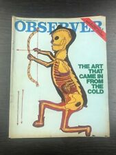 Observer magazine art for sale  LONDON