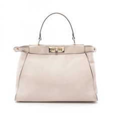 Bolsa de mão feminina de couro FENDI Peekaboo regular Selleria 8BN290 #006 comprar usado  Enviando para Brazil