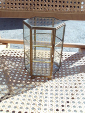 Vintage glass brass for sale  GATESHEAD