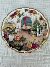 Placa Royal Albert Christmas Magic por Fred Errill 1991 comprar usado  Enviando para Brazil