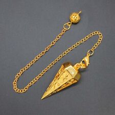 Pingente antigo espiritual cura pêndulo runa metal cobre radiestesia adivinhação cura comprar usado  Enviando para Brazil
