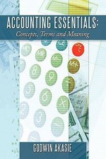 Accounting Essentials: Concepts, Terms and Meaning by Akasie, Godwin comprar usado  Enviando para Brazil