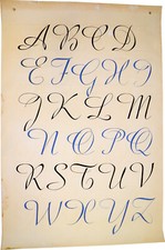Alphabet grde affiche d'occasion  Pithiviers