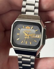 Relógio de pulso masculino vintage cristal oriental automático DIA/DATA 21 joias, usado comprar usado  Enviando para Brazil