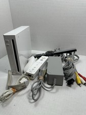 Console Nintendo Wii branco compatível com Gamecube RVL-001 com controles e cabos, usado comprar usado  Enviando para Brazil
