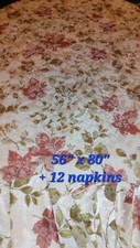 Tablecloth floral rectangle for sale  Woodbine